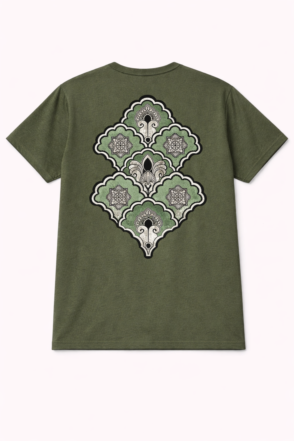 Short Sleeve T-Shirt with Back Design