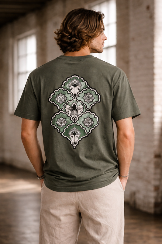 Short Sleeve T-Shirt with Back Design