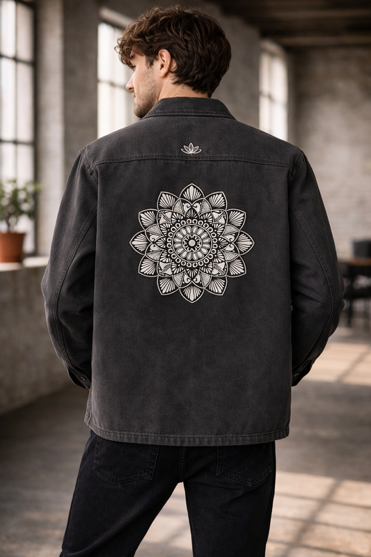 Midnight Mandala Shacket
