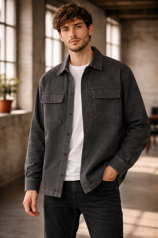 Midnight Mandala Shacket